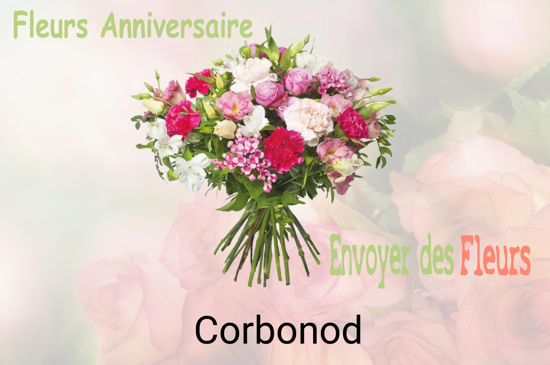 Bouquet de fleurs d’anniversaire livré à Corbonod